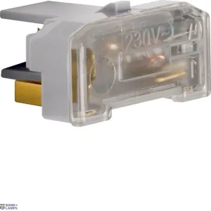 Berker 1675 — Neon Lamp Unit N Terminal, Light Control, grey Berker 1675 — Neon Lamp Unit N Terminal, Light Control, grey