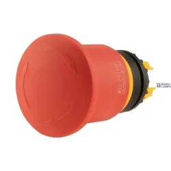 EATON 121462 — M22-PVT45P Emergency stop/emergency switching off pushbutton, RMQ-Titan, Palm-tree shape, 45 mm, Non-illuminated, Turn-to-release function, Red, yellow, RAL 3000 EATON 121462 — M22-PVT45P Emergency stop/emergency switching off pushbutton, RMQ-Titan, Palm-tree shape, 45 mm, Non-illuminated, Turn-to-release function, Red, yellow, RAL 3000