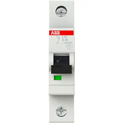 ABB 2CDS251001R0255 — S201-B25 автоматический выключатель - 1P - B - 25 A