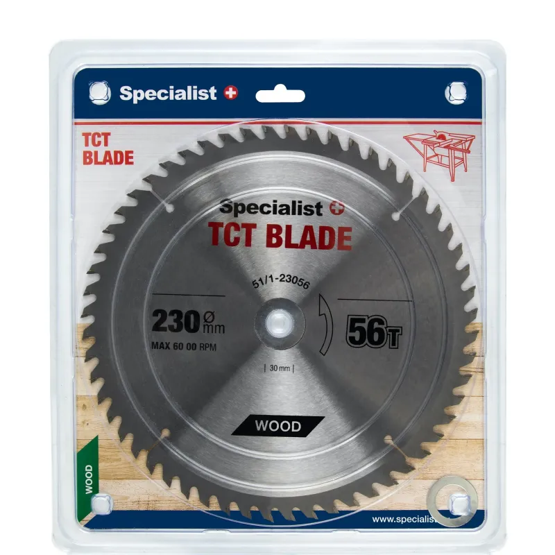 Specialist+ SPECIALIST+ griešanas disks, 230 x 56T x 30/20/16 mm 51-1-23056