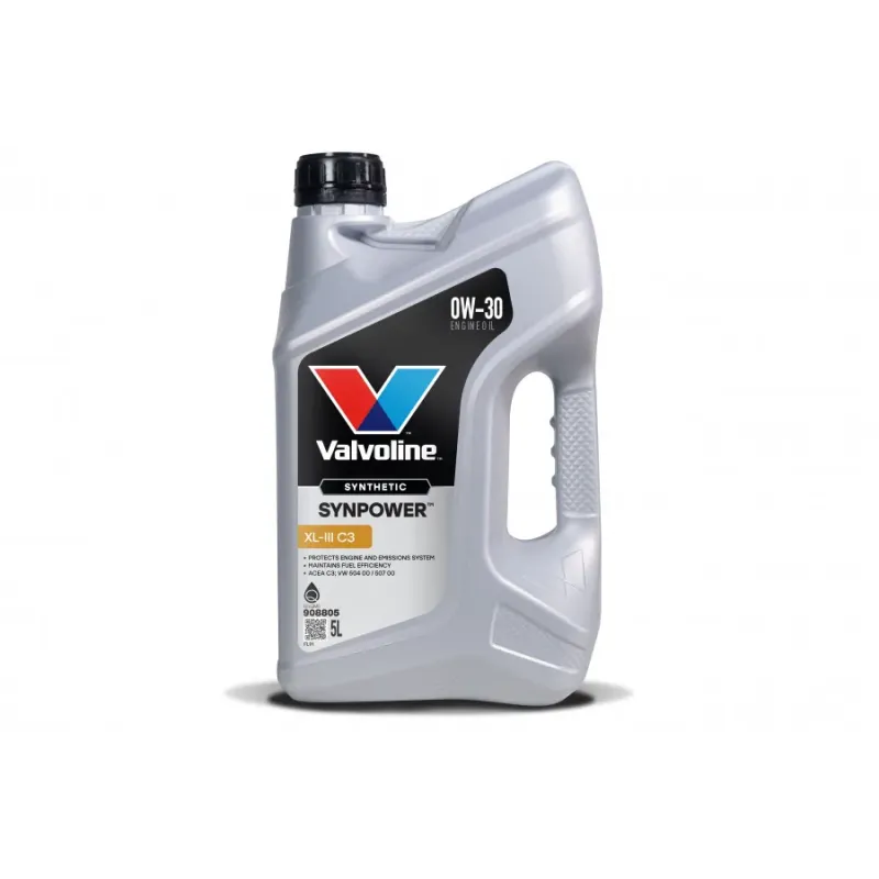 Valvoline Motoreļļa Synpower Xl-III C3 0W30 5L, Valvoline 908805