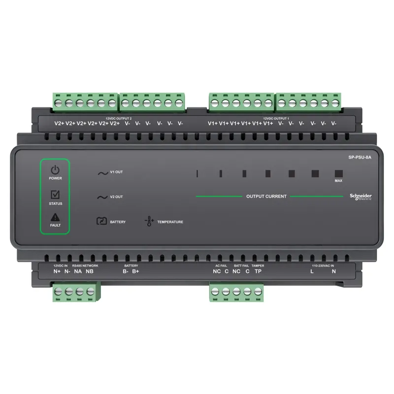 Schneider Electric Power Supply for Bus System EcoStruxure, 8A SP-PSU-8A
