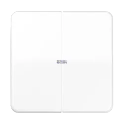 Jung CD595WW — Rocker CD, 2-Gang, White, 67 mm x 67 mm, Duroplastic Jung CD595WW — Rocker CD, 2-Gang, White, 67 mm x 67 mm, Duroplastic