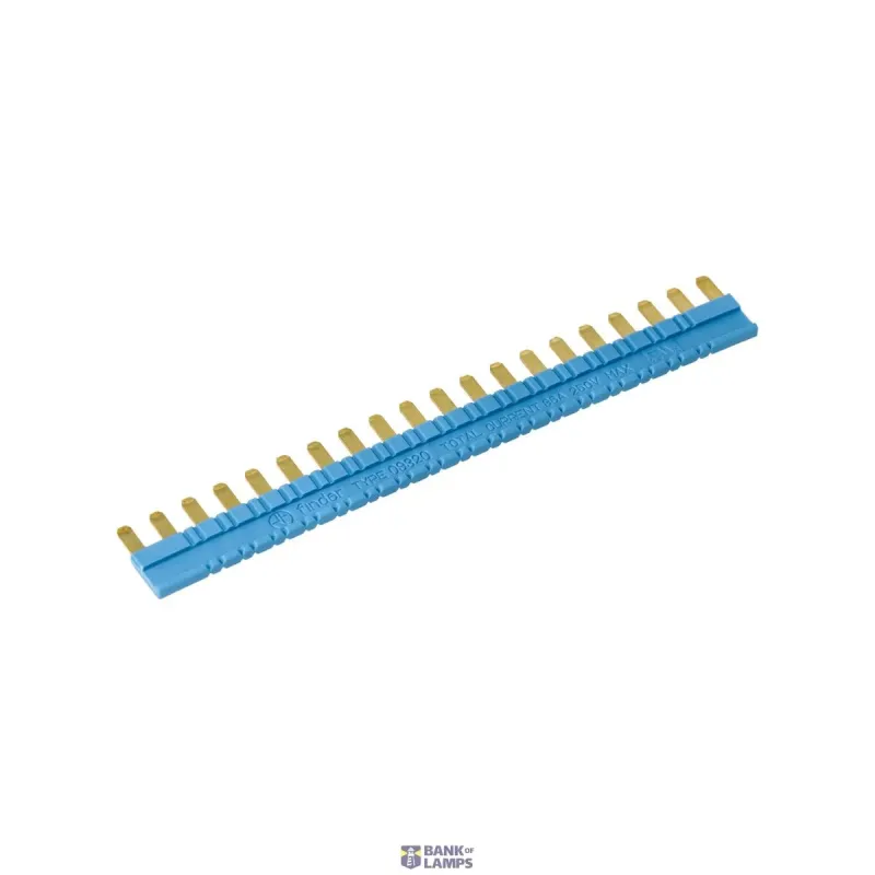 FINDER Jumper link 20-way blue for socket 93.01/51.1(S34,38) 09320