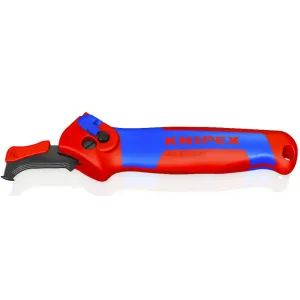 Cable stripper with ratchet function, Knipex