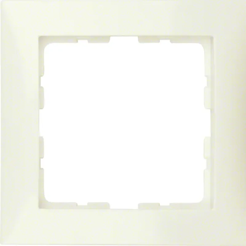 Berker Frame 1gang, S.1, white glossy 10118982