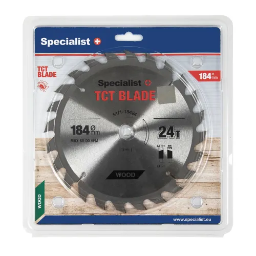 Specialist+ SPECIALIST+ griešana disks, 184 x 24T x 16 mm 51-1-18424