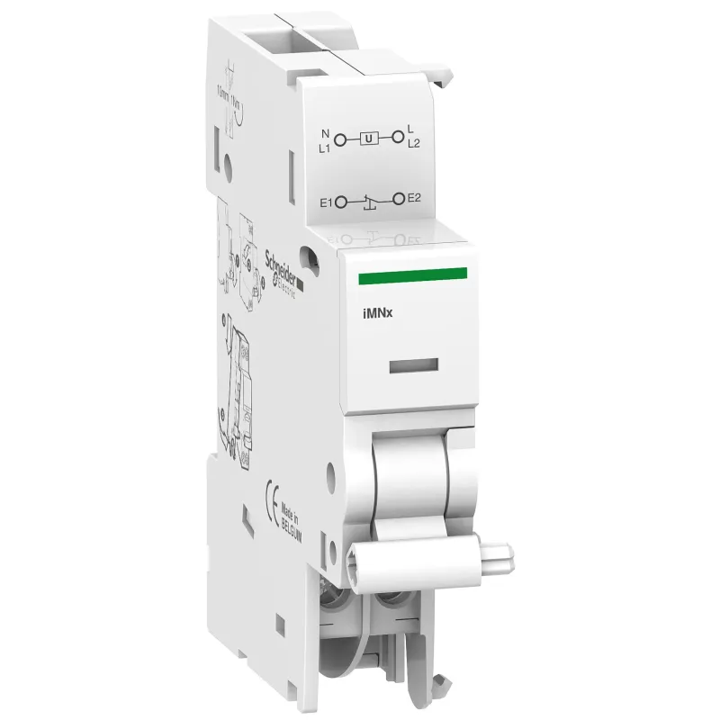 Schneider Electric Undervoltage Release Acti9 iC60, 220–240 V AC, White, With A9A26969