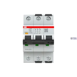 ABB 2CDS383001R0217 — S303P-K1 Miniature Circuit Breaker - 3P - K - 1 A