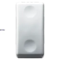 GEWISS GW20571 — One-Way выключатель 1P 250V ac, 16ax, Neutral, 1 Module, System White