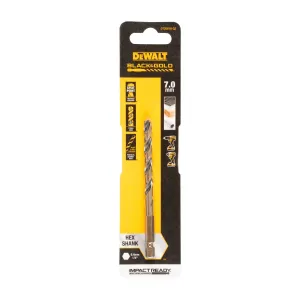 Metāla urbja uzgalis HEX 1/4, 7,0 mm, DeWALT