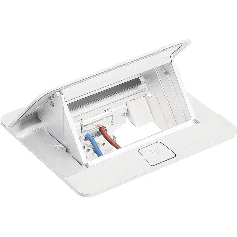 BTicino Pop-Up Box LivingLight 4 Modules, IP20, White, Aluminium 150647NW