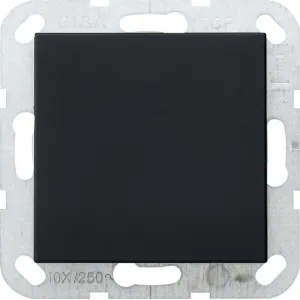 Gira 0268005 — Blank накладка System 55 with Support Ring, Black Matt (Lacquered) Gira 0268005 — Blank накладка System 55 with Support Ring, Black Matt (Lacquered)