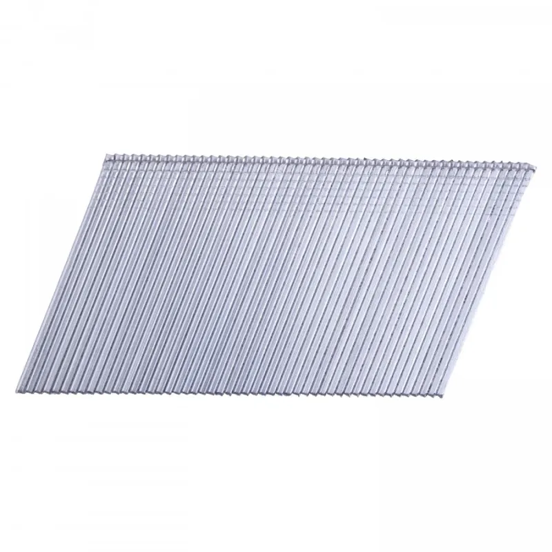 Ecomax Finish nails 20°, 16GA, electrogalvanized, glued strip EMNA201650GALV