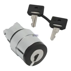 Schneider Electric ZB4BG020 — Key Selector Switch Switch Head Harmony XB4 WITH, 3 POSITION, 22mm, IP66, Type Of Keylock: Key 3131A Schneider Electric ZB4BG020 — Key Selector Switch Switch Head Harmony XB4 WITH, 3 POSITION, 22mm, IP66, Type Of Keylock: Key 3131A