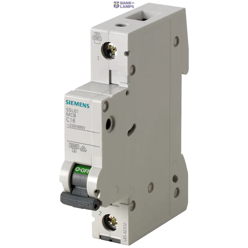 Siemens Miniature circuit breaker 230/400 V 6 kA, 1-pole, B, 4 A 5SL6106-7