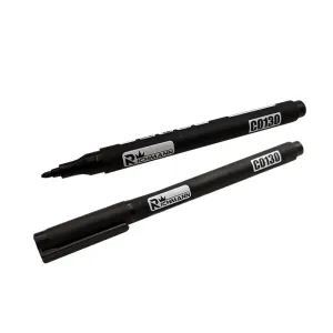 Melns marķieris, 1 mm Melns marķieris, 1 mm
