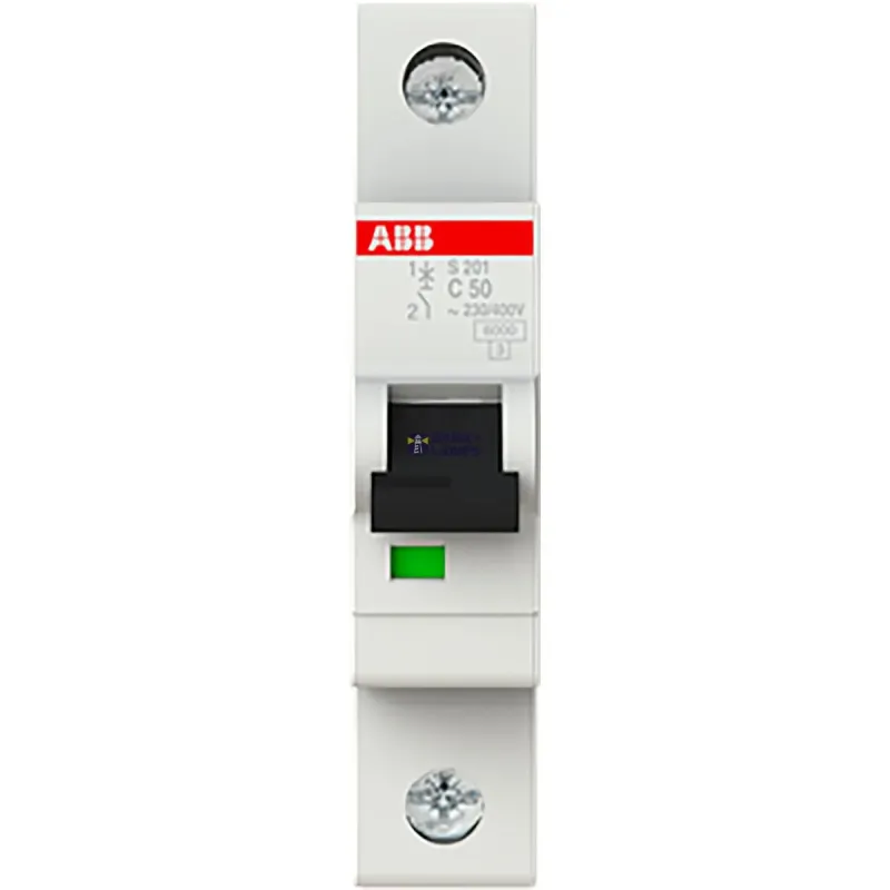 ABB S201-C50 Miniature Circuit Breaker - 1P - C - 50 A 2CDS251001R0504