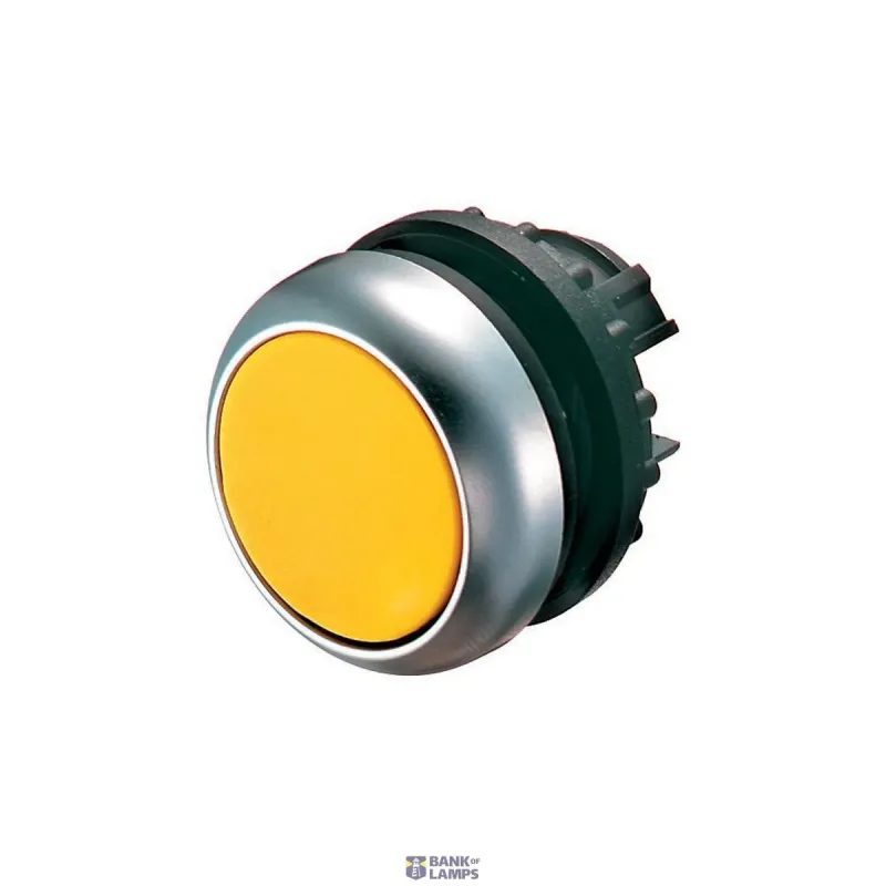 EATON M22-D-Y Pushbutton, RMQ-Titan, Flat, momentary, yellow 216598