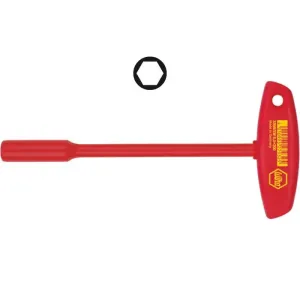 Wiha 27932 — VDE-Insulated T-Shaped Handle Hexagon Nut Driver 336 Width Across Flats 8.0 x 200