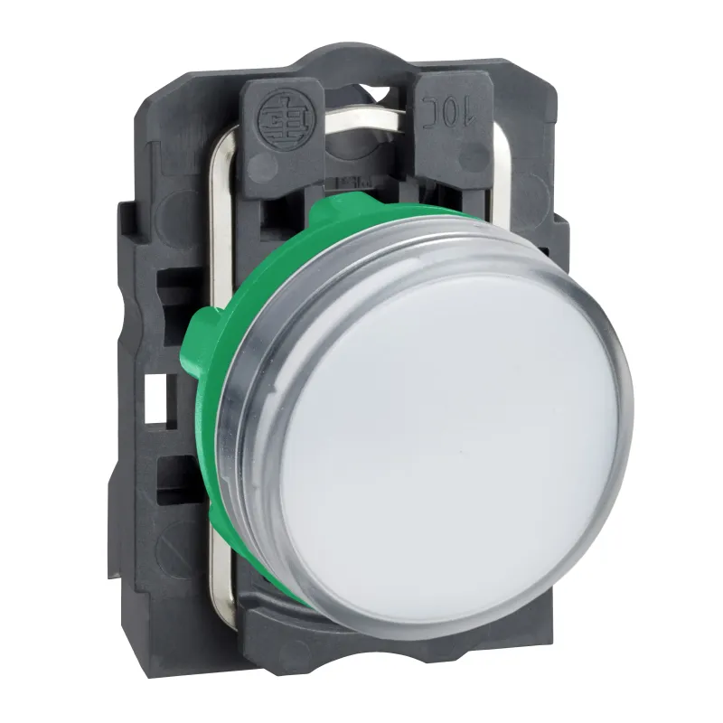 Schneider Electric Pilot Light Harmony XB5, 230–240V AC, 22.5mm, Grey, IP66 XB5AVM1