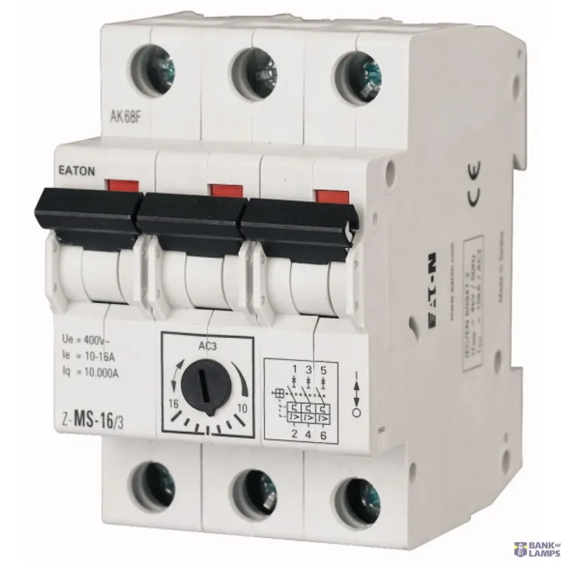 EATON Motor Protection Circuit Breaker Z-MS-25/3 3P 16–25A 248413
