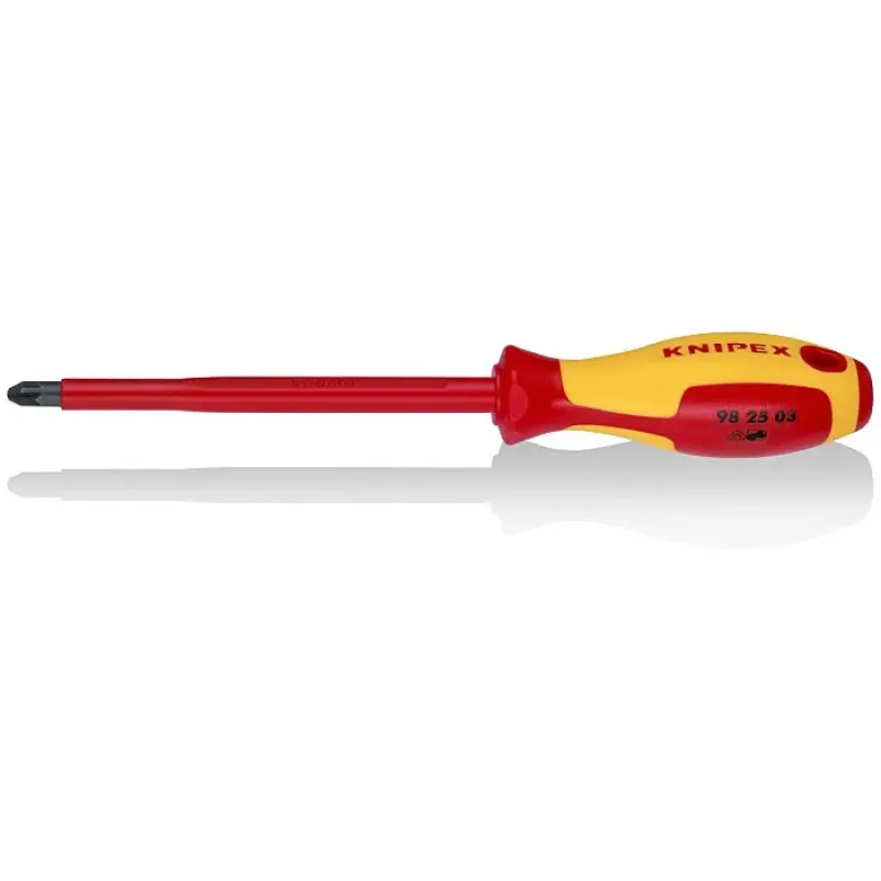 Knipex Screwdriver for cross recessed screws 98 25 01 98-25-01