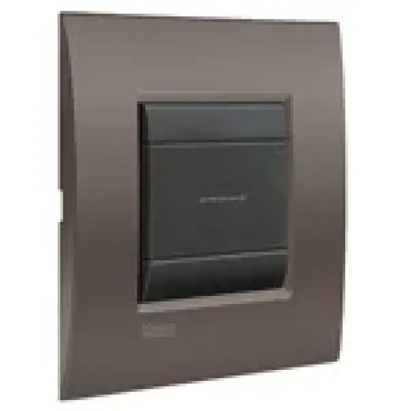 BTicino Cover Plate LivingLight 2P, IP20, 2 Modules Horizontal LNE4802CY