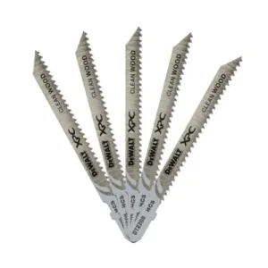 DeWalt DT2205-QZ — Jigsaw Blades for Wood XPC Kit (5pcs) DT2205-QZ DeWALT