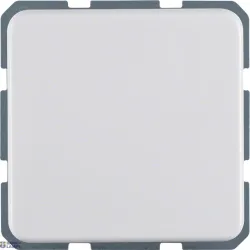 Berker 471509 — SCHUKO rozete outlet hinged cover, Splash-Protectedeced flush-mounted IP44, Polar White