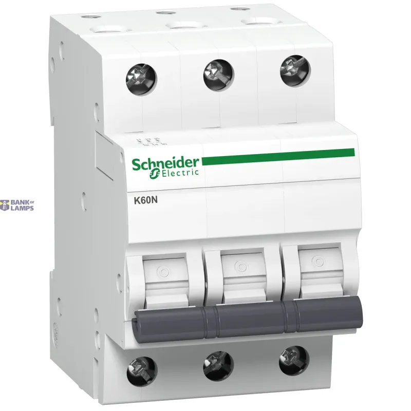 Schneider Electric Miniature Circuit Breaker Acti9 Lite K60N, 3P, 16 A, 6 kA A9K01316