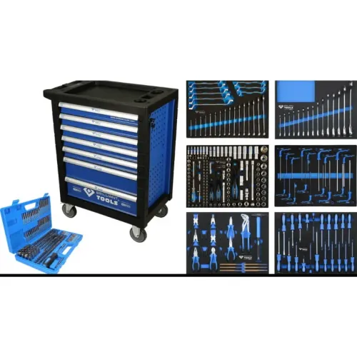 Brilliant Tools Instrumentu rati ar 7 atviktnēm un 473 premium BT153473