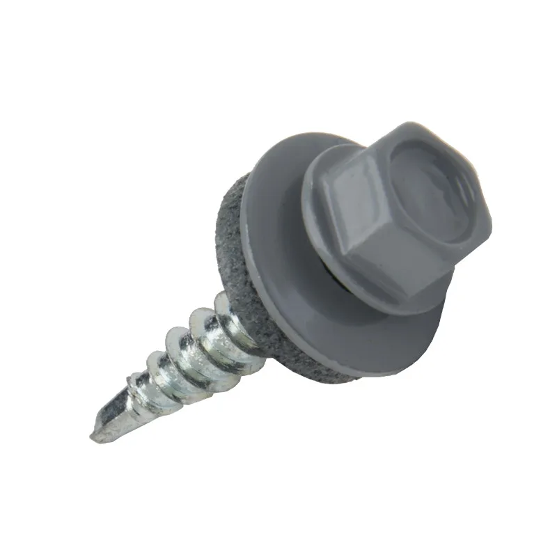 WKRET-MET Pašurbjošā jumta skrūve kokam 4,8x35-Zn RAL7016, WFD 75-WFD-48035-7016