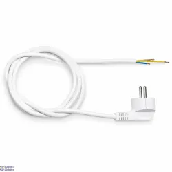 THORGEON 19031 — SCHUKO Plug Cable 3m, 3×1.0mm², 16A 250V~Max:3680W, IP20 White THORGEON 19031 — SCHUKO Plug Cable 3m, 3×1.0mm², 16A 250V~Max:3680W, IP20 White