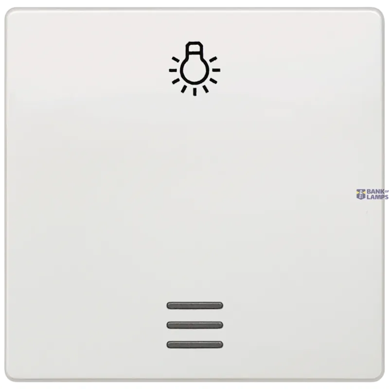 Siemens Rocker Switch DELTA i-System Window Titanium White 5TG6206