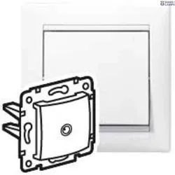 Legrand 774430 — TV розетка White, 2400MHZ, 862 MHz, Thermoplastic, Plastic