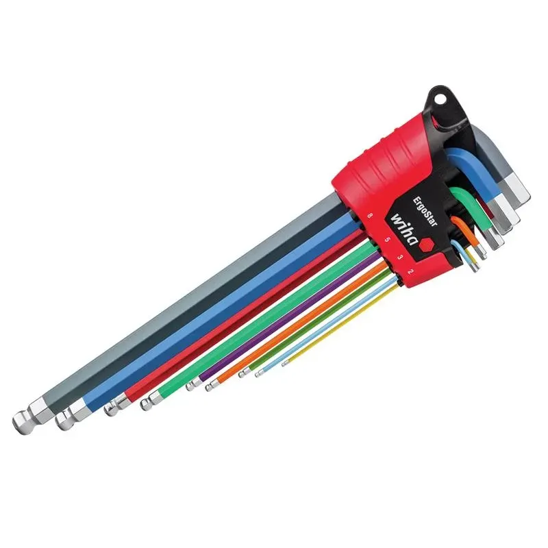 Wiha Hexagon ball end L-key set SB 369E9F ErgoStar SB 43849