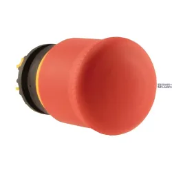 EATON 216876 — M22-PV Emergency stop/emergency switching off pushbutton, RMQ-Titan, Mushroom-shaped, 38 mm, Non-illuminated, Pull-to-release function, Red, yellow, RAL 3000 EATON 216876 — M22-PV Emergency stop/emergency switching off pushbutton, RMQ-Titan, Mushroom-shaped, 38 mm, Non-illuminated, Pull-to-release function, Red, yellow, RAL 3000