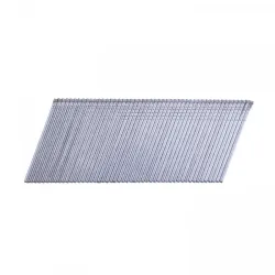 Finish nails 20°, 16GA, electrogalvanized, glued strip, 2500 pcs/pack 38x1,6 mm, Ecomax