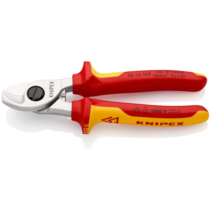 Knipex KNIPEX 95 16 165 Cable Shears insulated with 95-16-165