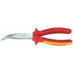 Plakanknaibles ar smailiem noliektiem galiem, pagarinātas 20 200mm, Knipex