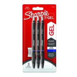 Rakstāmais Sharpie S-GEL, zils, blist., 3 gab.