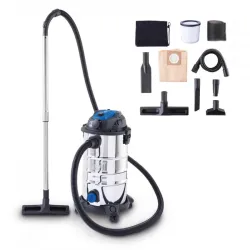 Putekļu sūcējs sausai un slapjai sūkšanai VC30Premium, Scheppach
