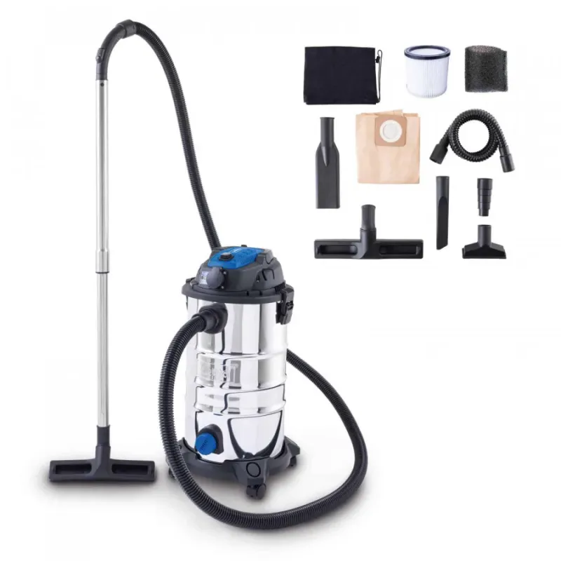 Scheppach Putekļu sūcējs sausai un slapjai sūkšanai VC30Premium 5907746901