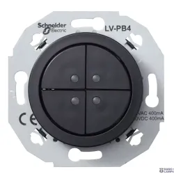 Schneider Electric WDE011272 — Installation slēdzis SELV, 4P, 400mA, 12–24V AC