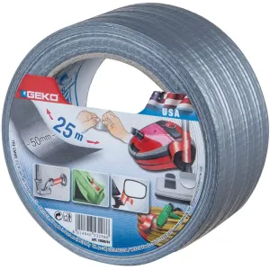 GEKO 8014846533280 — Cloth Tape 50x50m SILVER 19000/104 GEKO