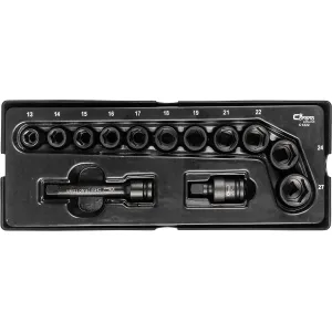 impact socket set 1/2, 13-27 mm impact socket set 1/2, 13-27 mm