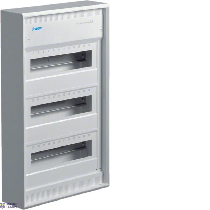 Hager Enclosure Volta Surface, 3x12MOD, IP30 VA36B