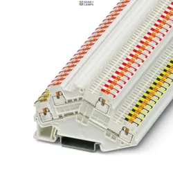 Phoenix Contact 3214663 — Double-Level Terminal Block PTTBS 1.5/S-KNX, 16A, Push-In Connection, 1St And 2Nd Level, White, Ns 35/7,5, Ns 35/15