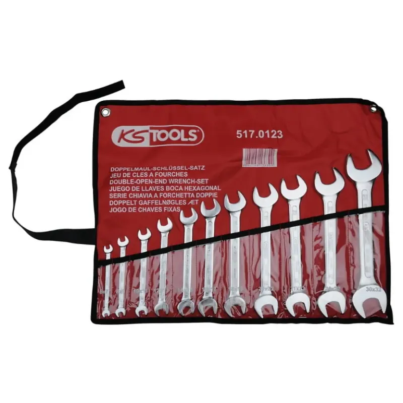 KS Tools Radziņatslēgu komplekts 6x7-30x32 mm, 11 gab., KS Tools 517-0123